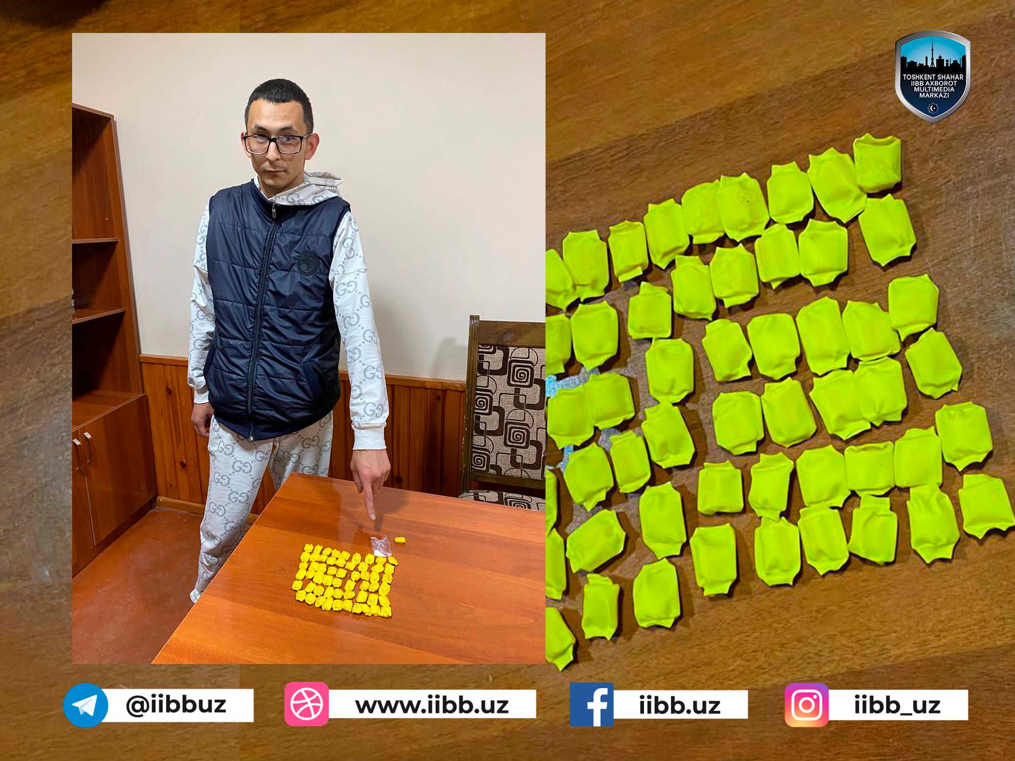 Задержаны закладчики в Яшнабадском районе