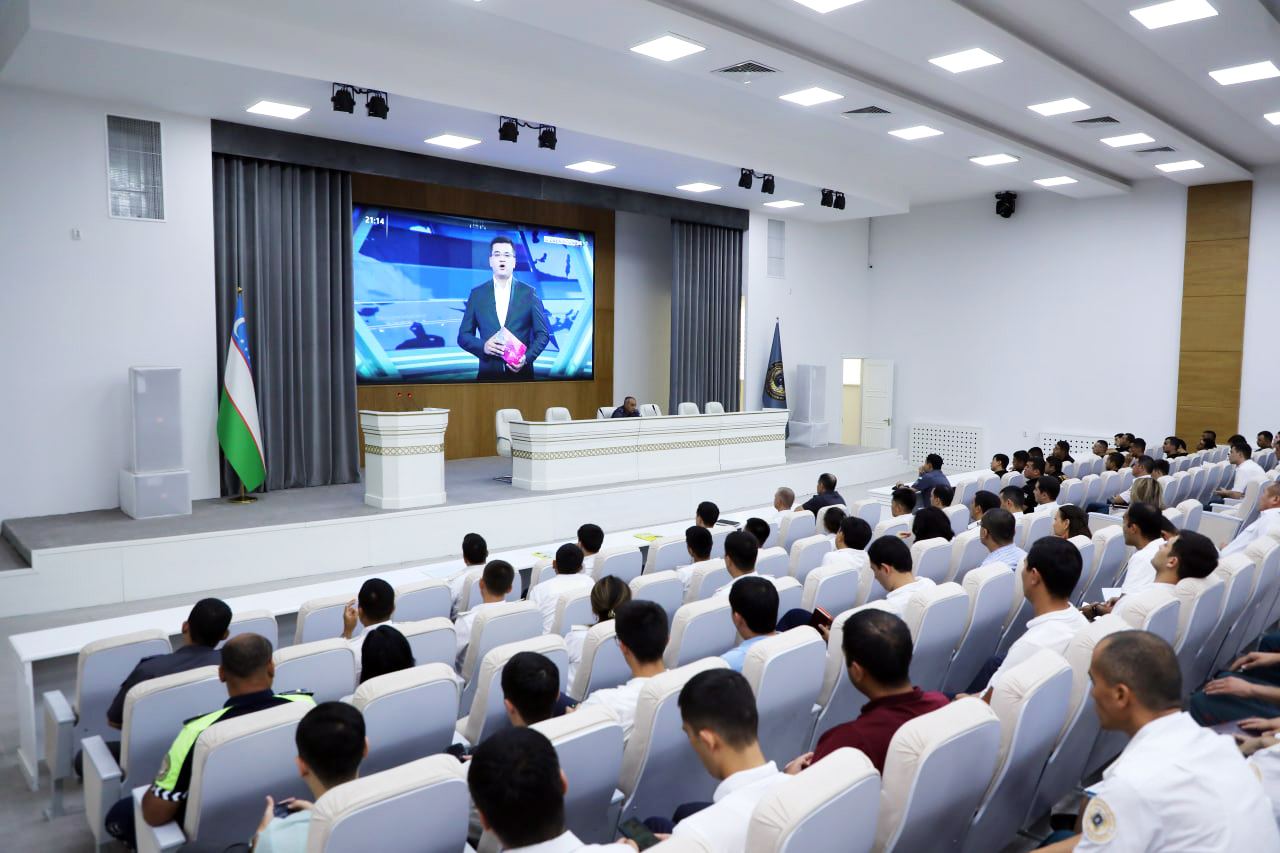 В ГУВД города Ташкента проведено духовно-просветительское мероприятие