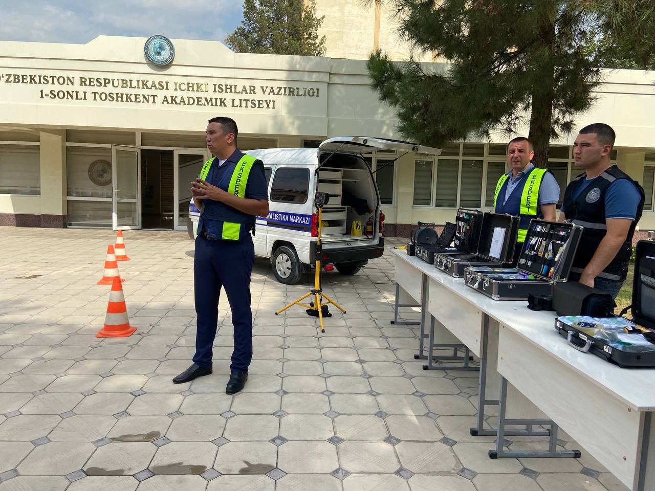 Встреча экспертов-криминалистов с лицеистами 