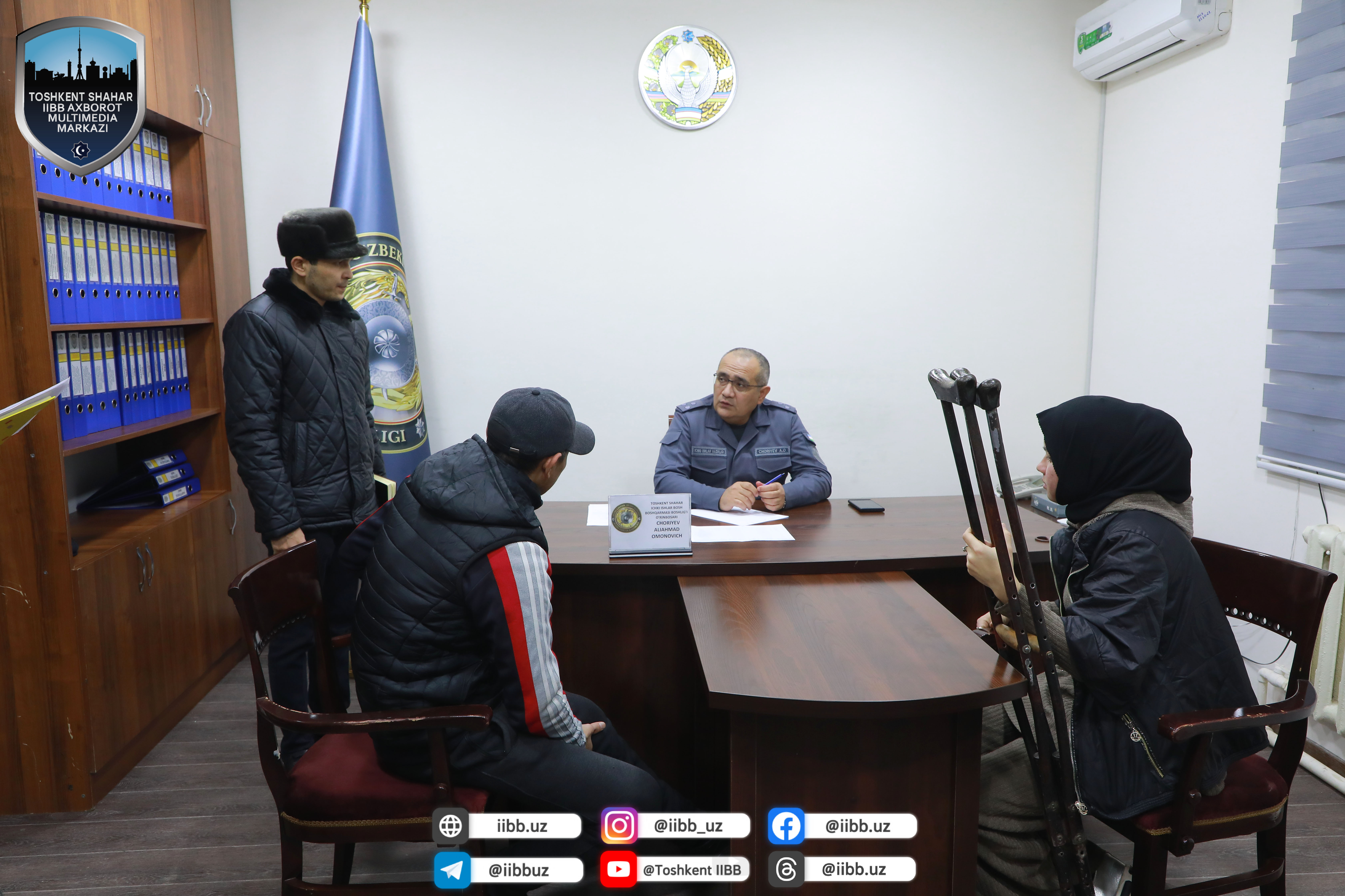 Руководством ГУВД Ташкента на местах проводятся выездные приемы