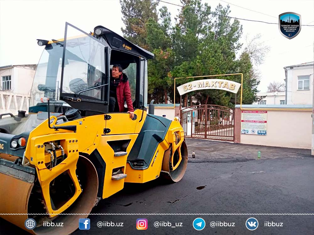 О работе 3-го сектора Яшнабадского района по благоустройству и озеленению вверенной террит...