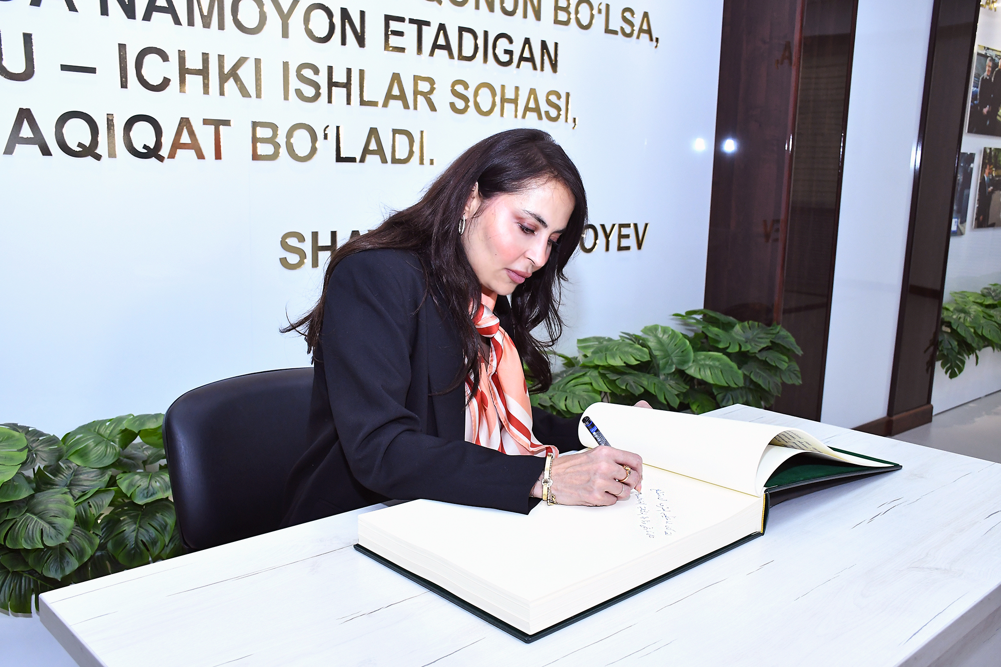 Бирлашган Араб Амирликлари Ички ишлар вазирлиги делегацияси Тошкент шаҳар ИИББга ташриф бу...