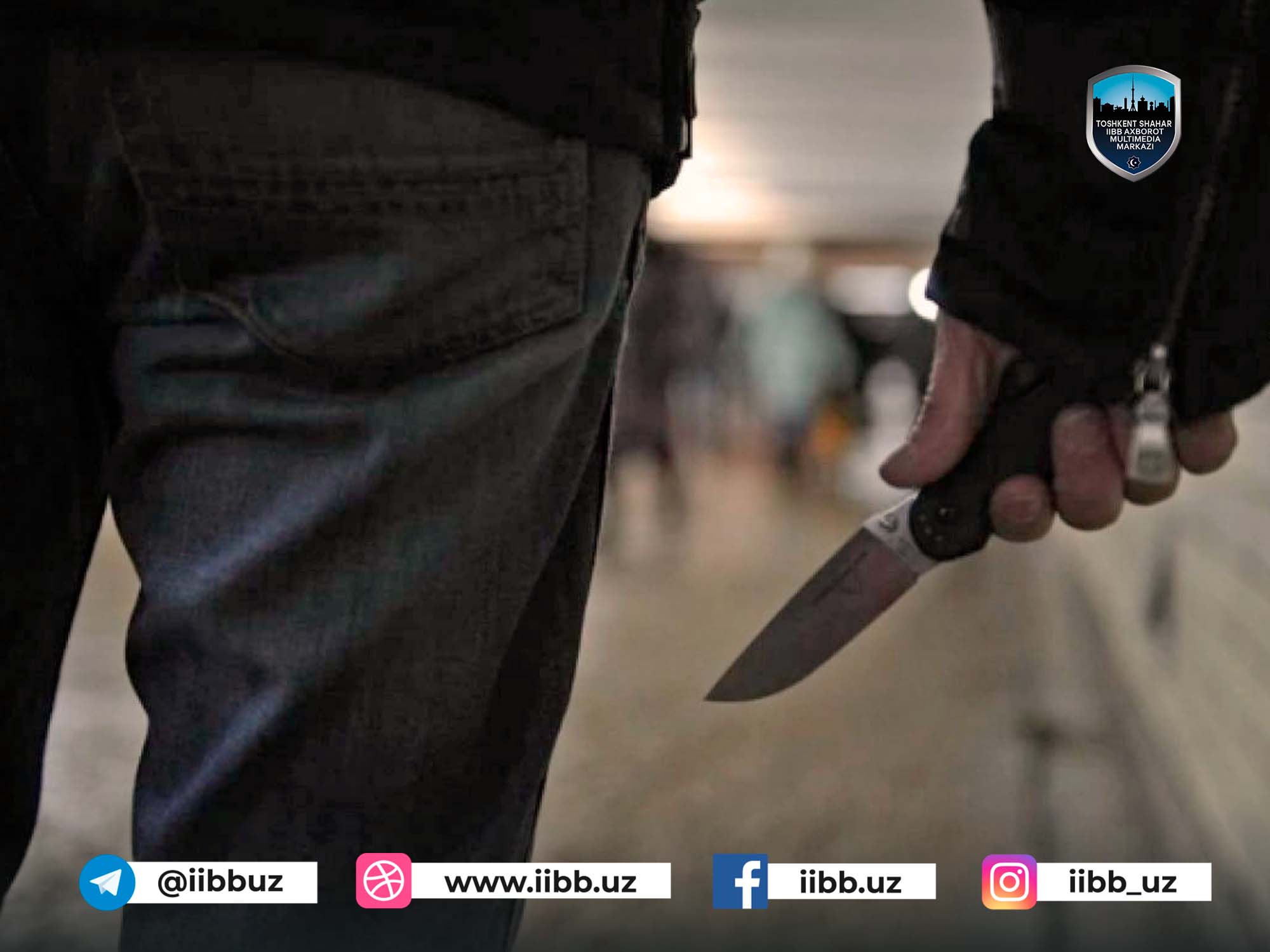 Вояга етмаган шахс пичоқ билан тан жароҳати етказди