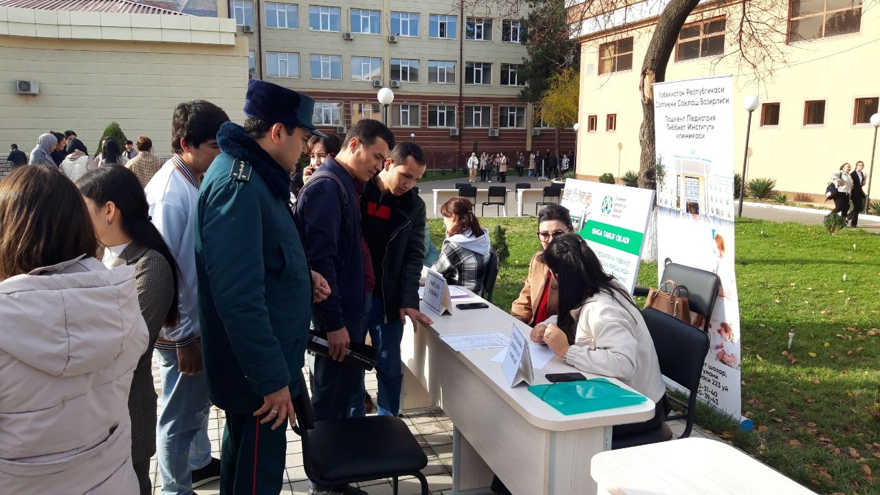 В Юнусабадском районе прошла ярмарка вакансий