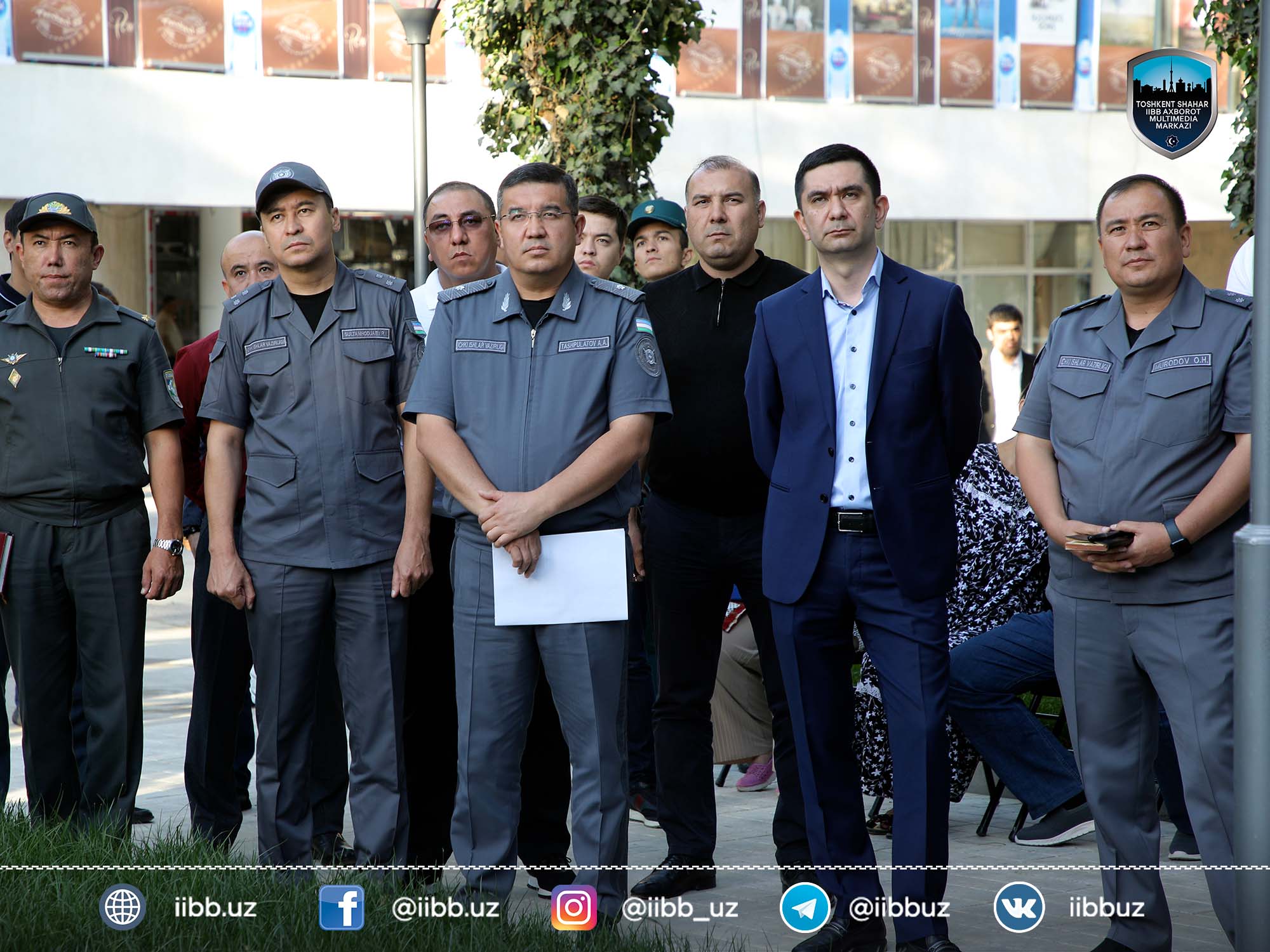 Начальник ГУВД города Ташкента встретился с молодёжью Шайхантохурского района