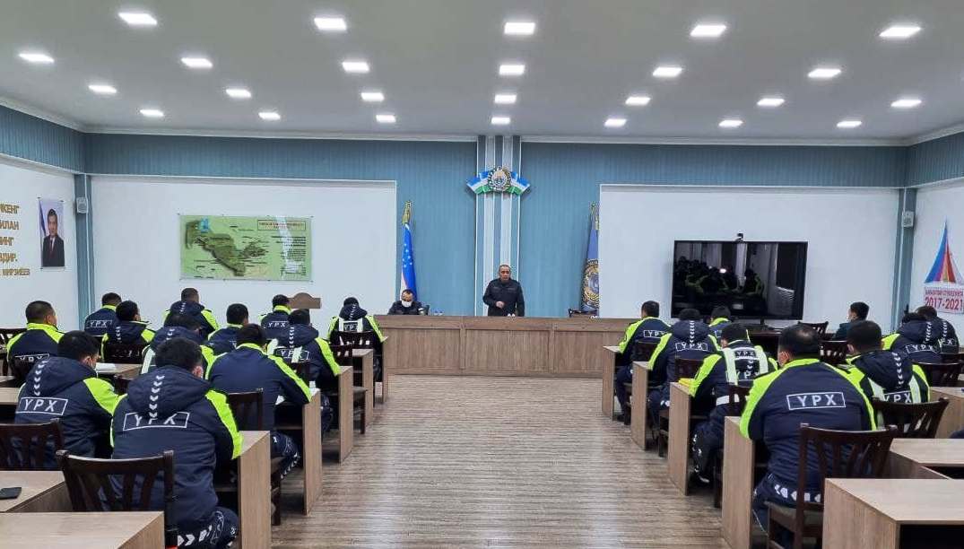 Toshkent shahar IIBB xodimlari tomonidan professional ko‘nikmalarni oshirishga qaratilgan ...