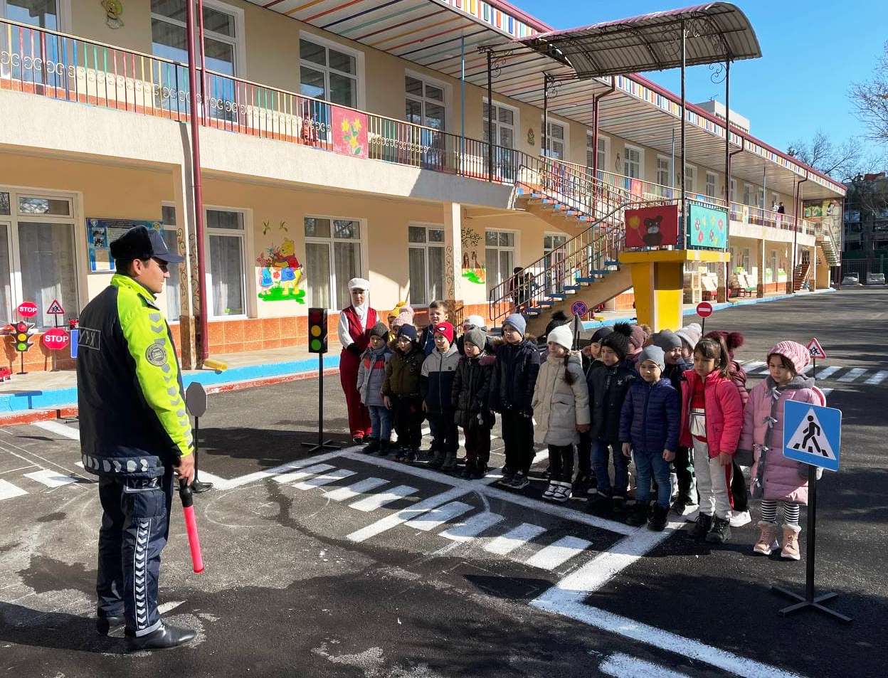 Toshkent shahar IIBB YHXB YPX inspektorlari maktabgacha ta'lim muassasasi tarbiyalanuvchil...