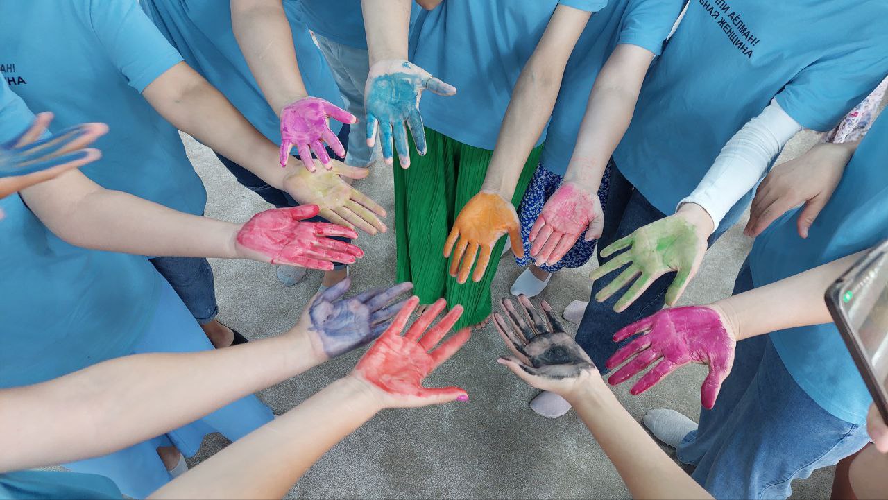 Для участниц проекта «Я сильная женщина» был организован психологический тренинг