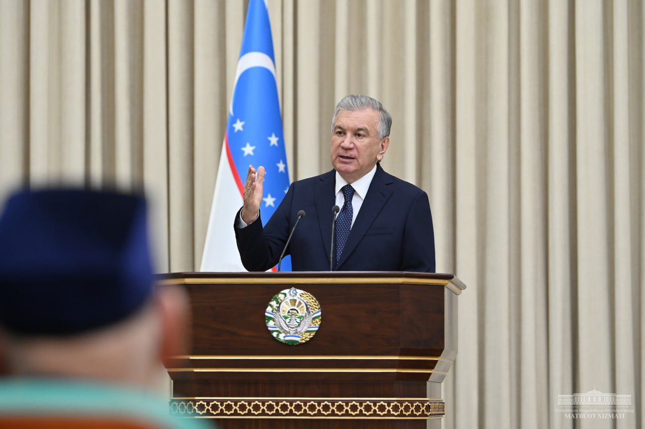 Ўзбекистон Республикаси Президенти Шавкат Мирзиёев пойтахт жамоатчилик вакиллари ва мутаса...