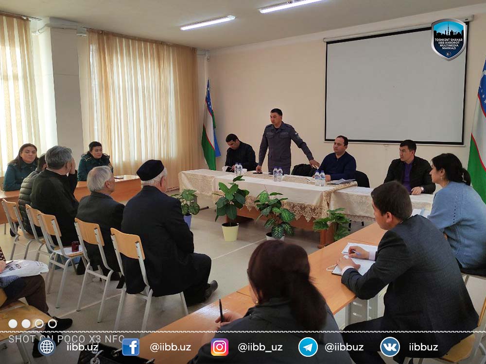 Руководитель третьего сектора Юнусабадского района провел выездной приём граждан