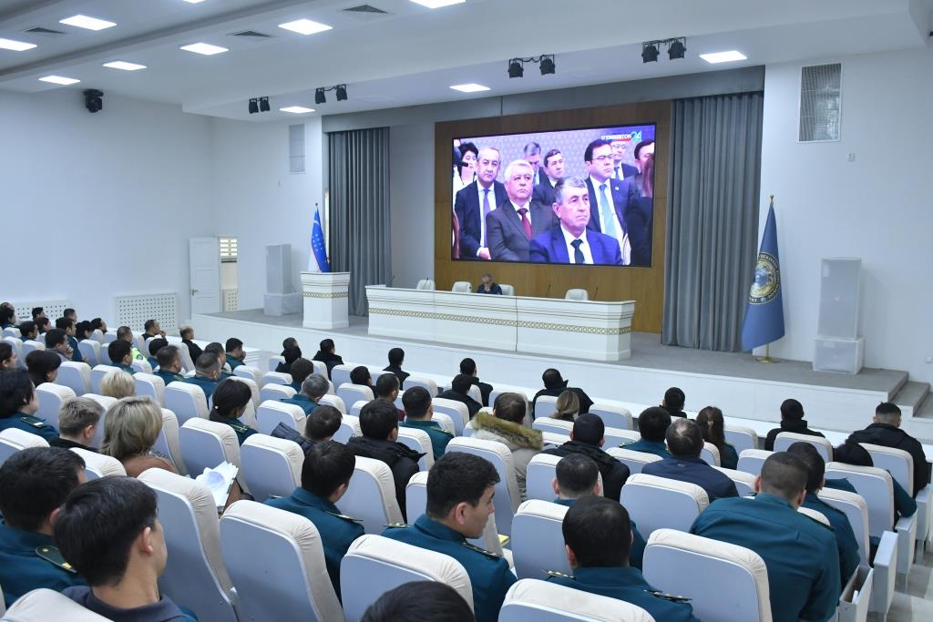 В ГУВД г. Ташкента проведено духовно-просветительское мероприятие