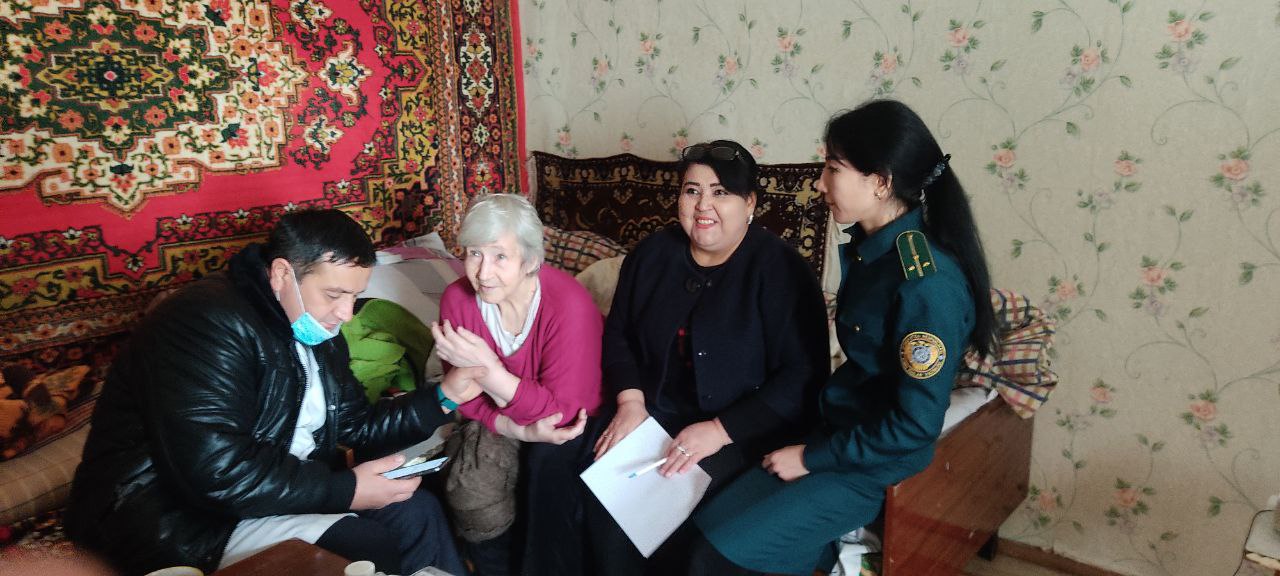 О работе сотрудников УКД ОВД Мирзо-Улугбекского района по оказанию адресной помощи