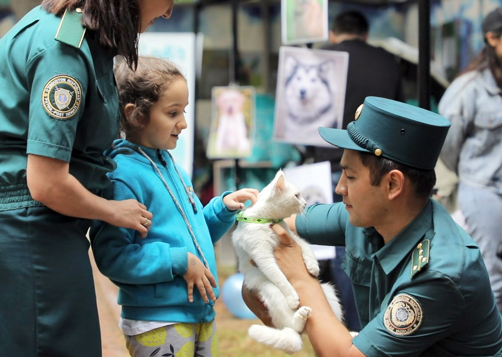 В Ташкентском зоопарке проходит выставка собак и кошек "Дорога домой"