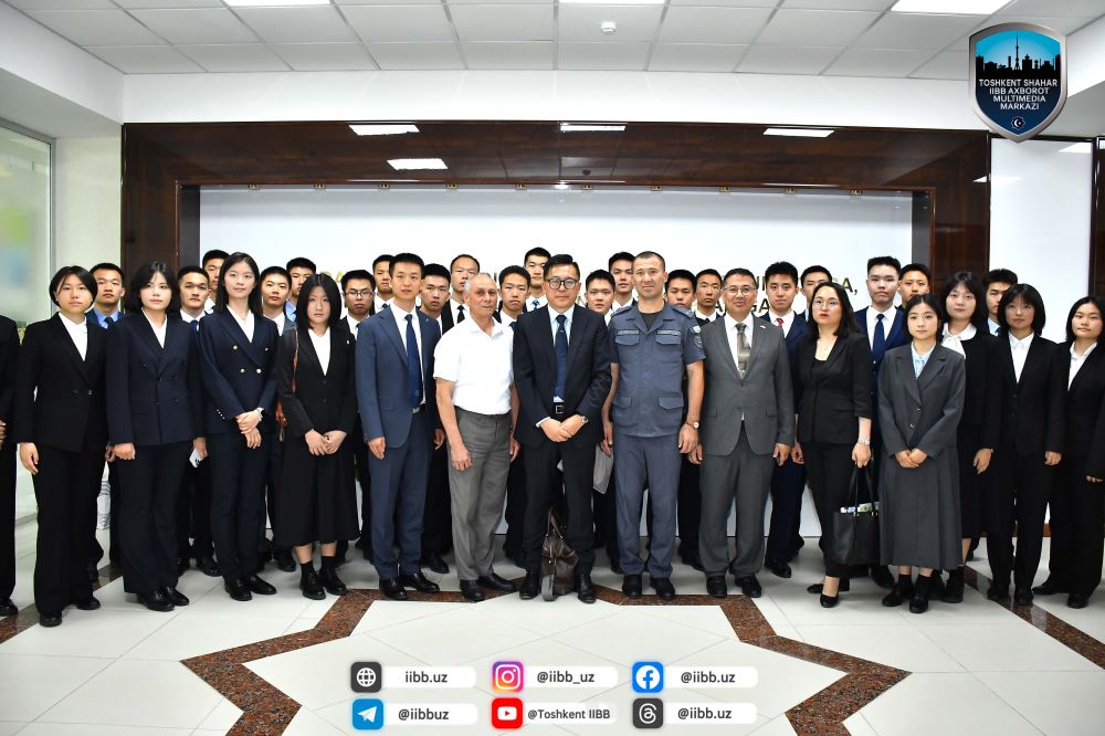 Хитойлик талабалар Бош бошқарма фаолияти билан танишдилар