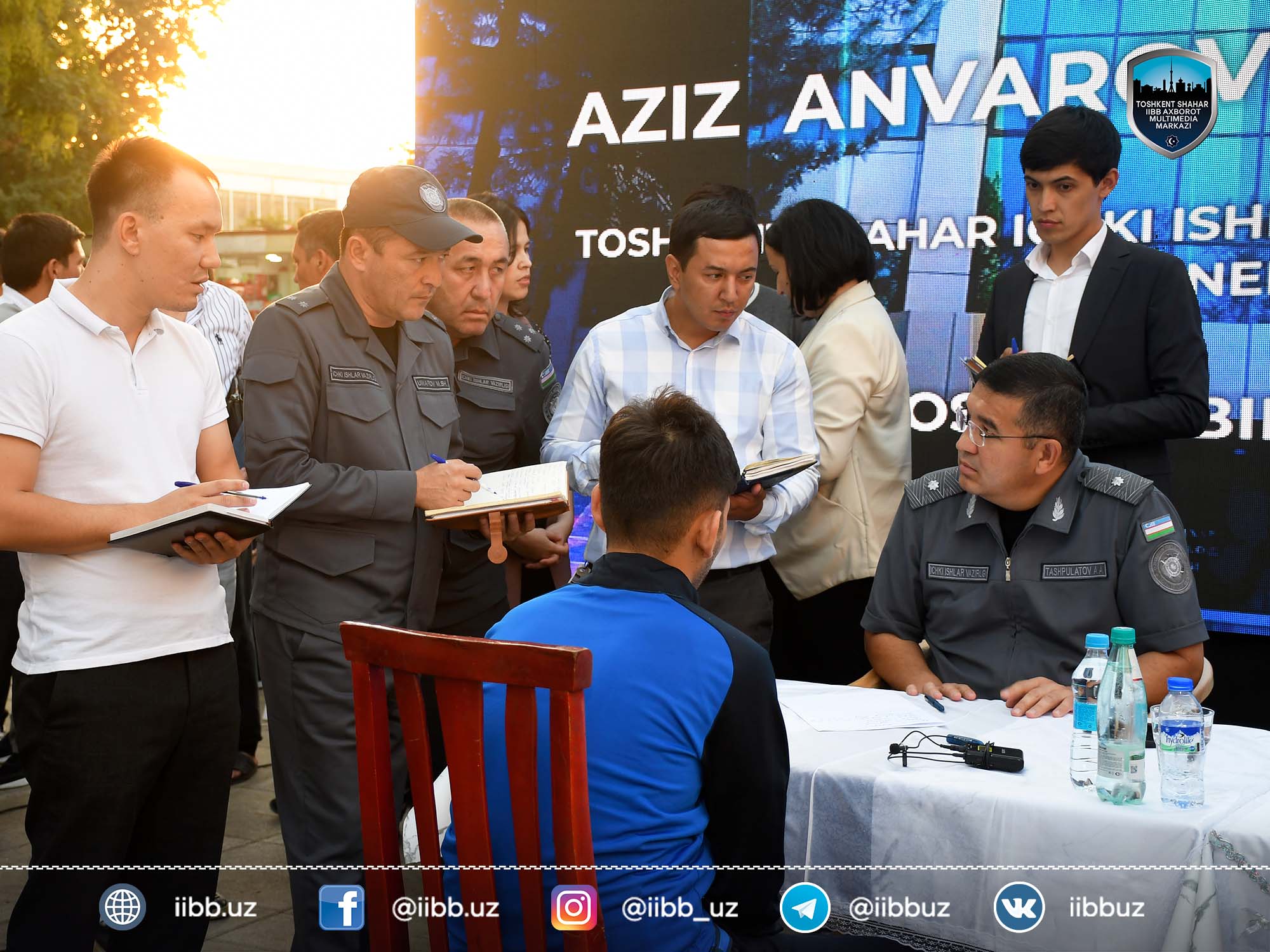 Выездные встречи начальника ГУВД города Ташкента: диалог с молодёжью Чиланзарского района