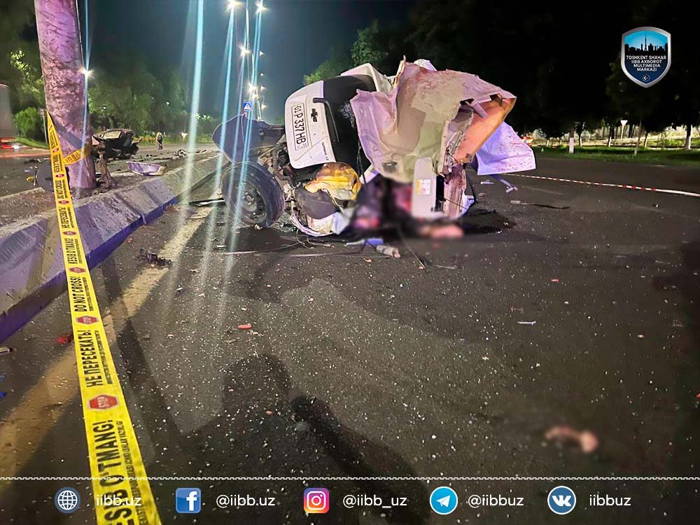 Информационное сообщение о ДТП в Чиланзарском районе