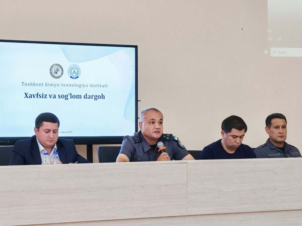 Билим даргоҳлари – тарбия ўчоғи ҳамдир. Уларни хавфсиз ва соғлом таълим даргоҳига айлантир...