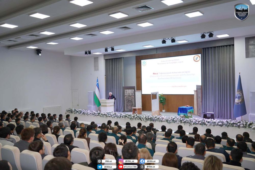 Тошкент шаҳар Ички ишлар бош бошқармасида маънавий-маърифий тадбир бўлиб ўтди