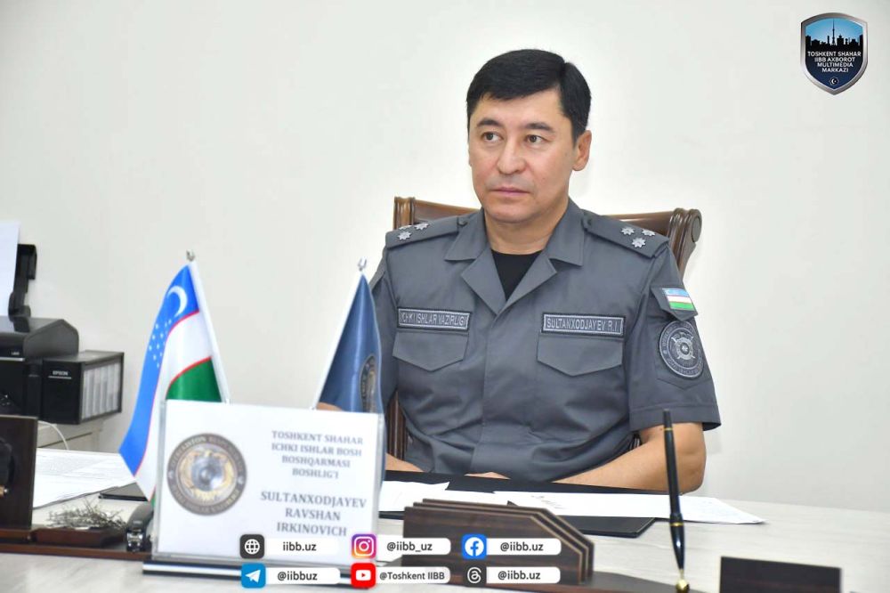 Тошкент шаҳар ИИББ бошлиғининг навбатдаги шахсий қабули бўлиб ўтди