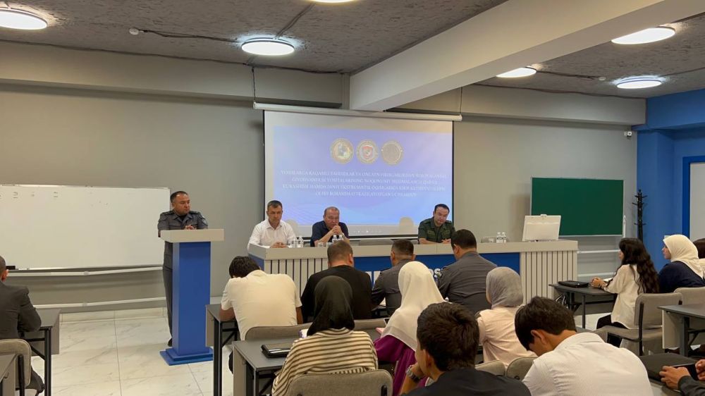 Талаба-ёшлар огоҳликка чақирилмоқда