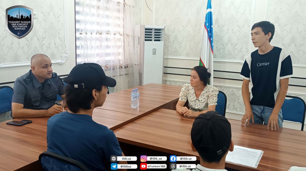 Очередная встреча с молодежью, проживающей на территории 3-го сектора Шайхантохурского рай...