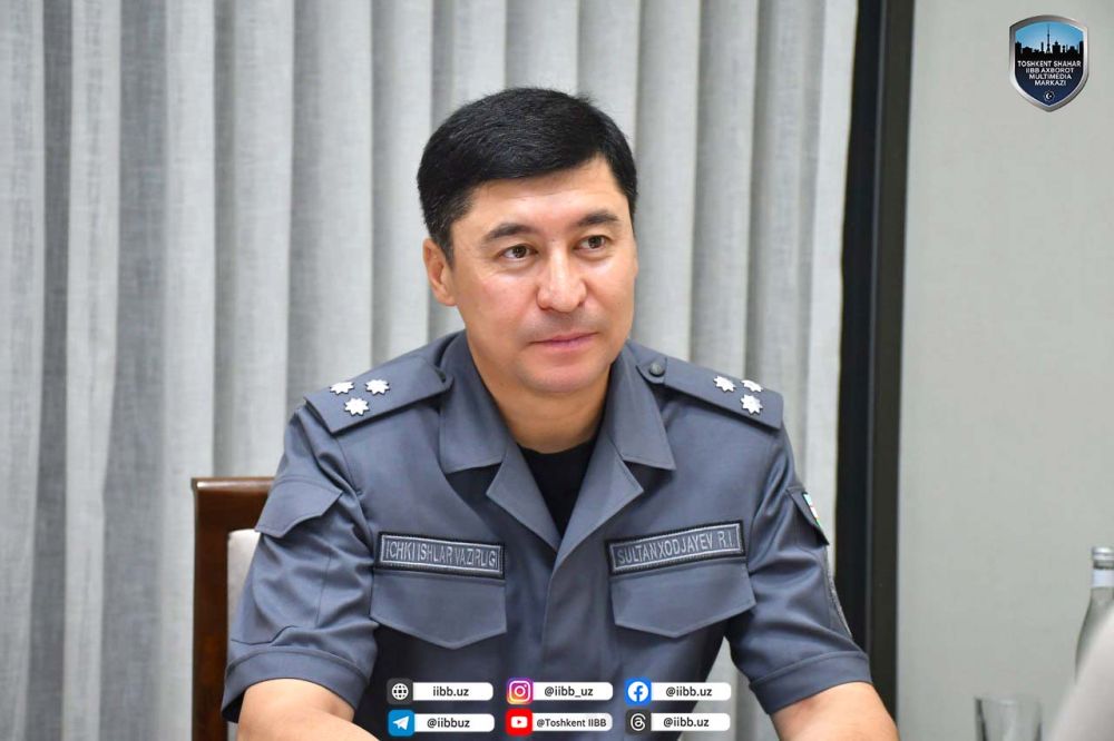 Тошкент шаҳар ИИББ бошлиғининг шахсий қабули бўлиб ўтди