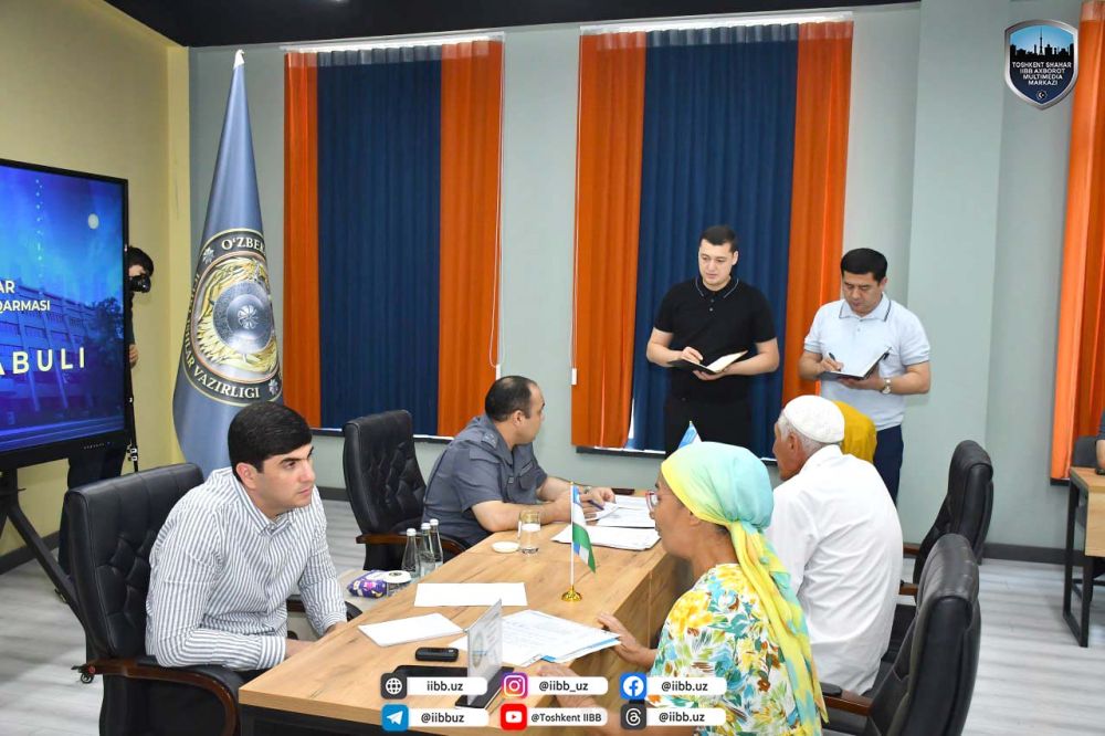 Бектемир туманида сайёр қабул ўтказилди