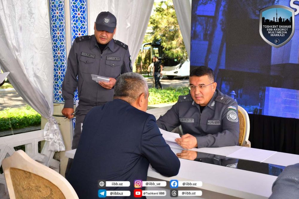 Обращения граждан – в центре внимания начальника ГУВД Ташкента