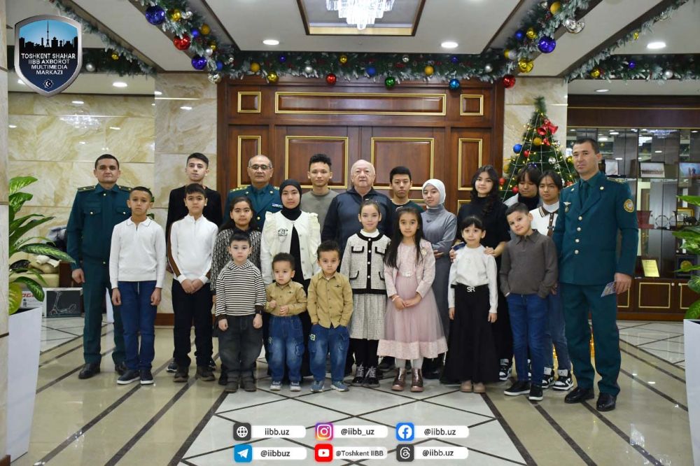 Болаларга қувонч улашилди