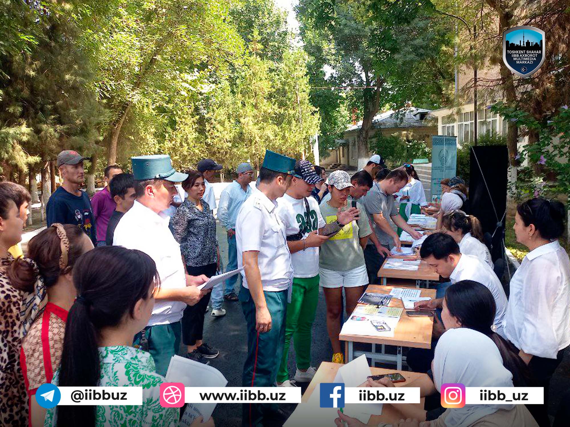 В Чиланзарском районе прошла ярмарка вакансий под лозунгом “Приглашаем на работу”