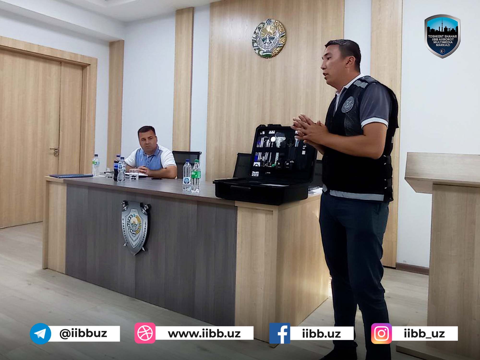 Сотрудниками ЭКЦ ГУВД Ташкента проводятся учебно-практические семинары