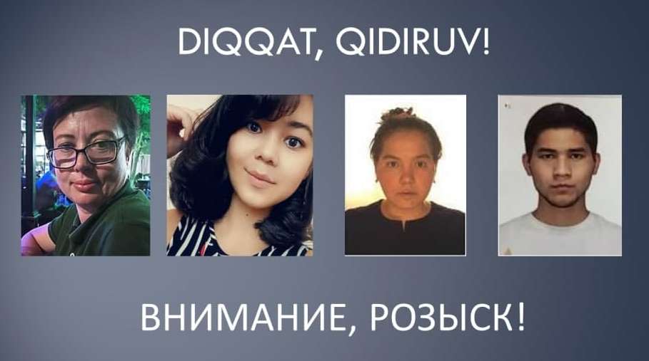 Bedarak yo`qolganlarning qidiruvida ko`mak so`raymiz