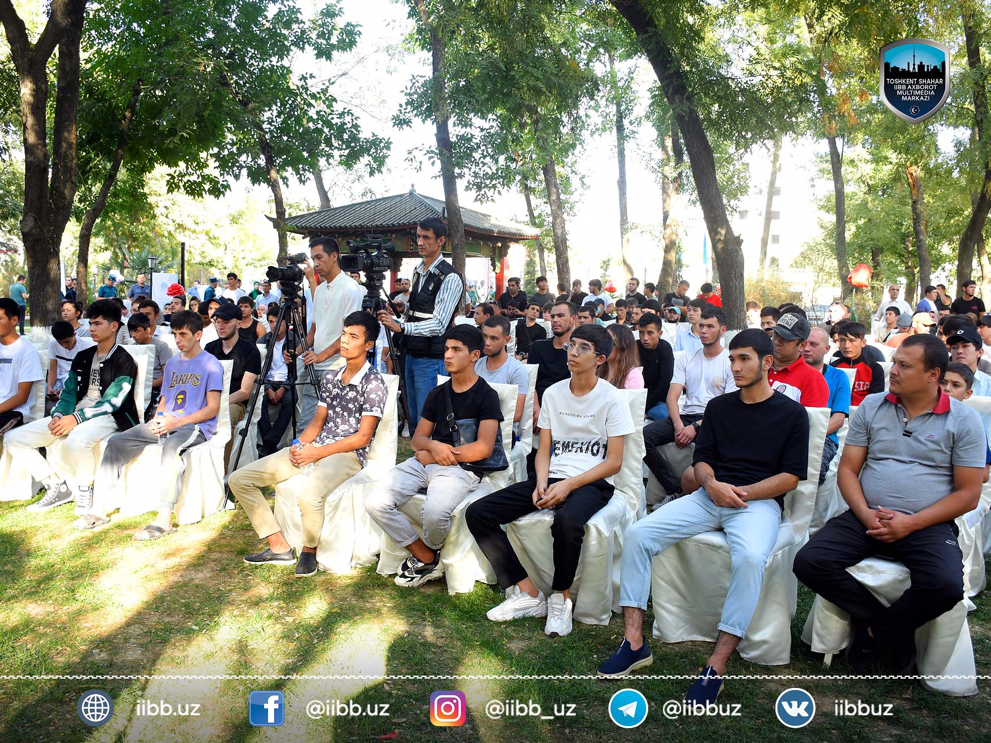 Встреча начальника ГУВД города Ташкента с молодёжью Учтепинского района