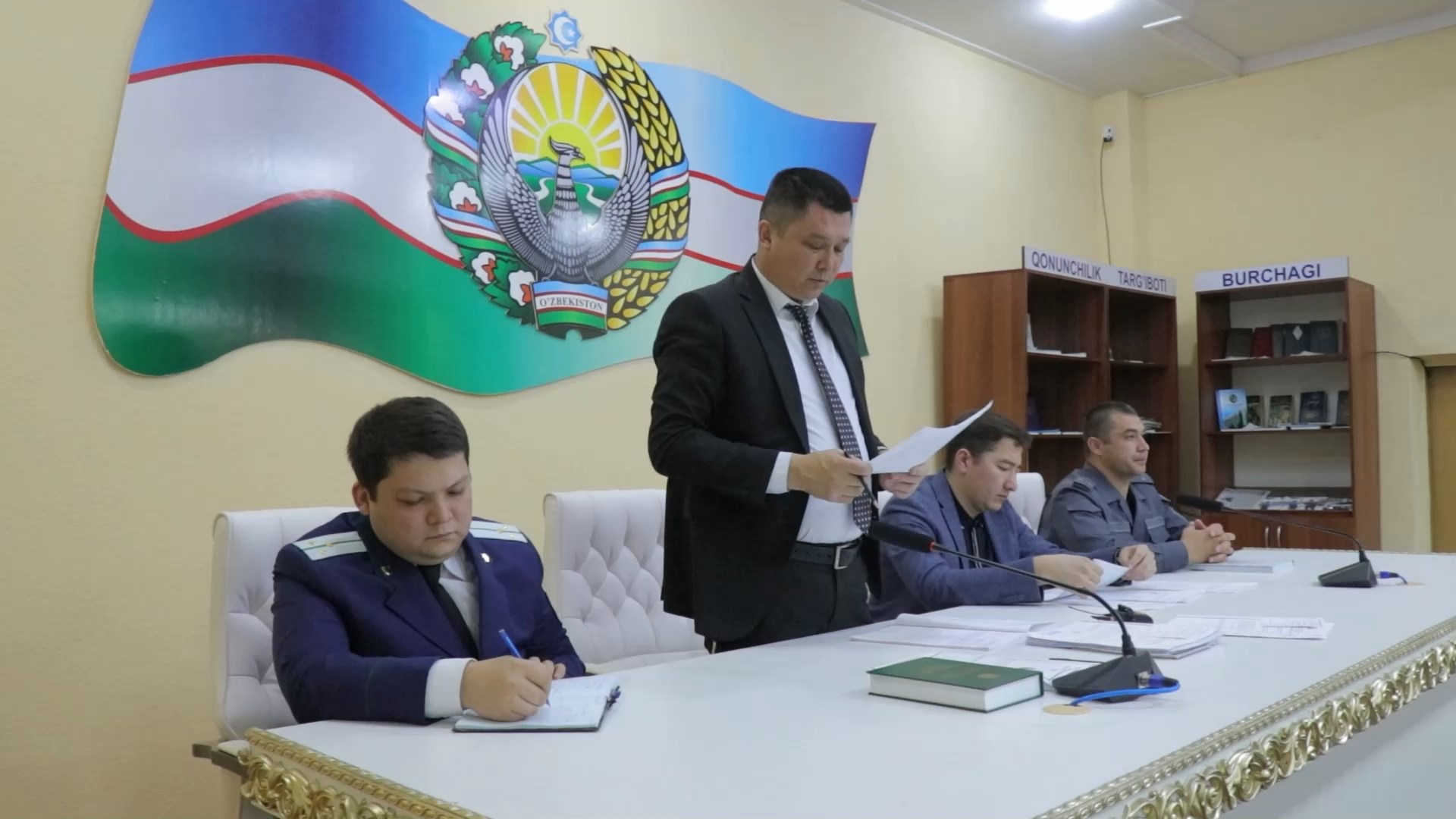 О работе отдела пробации УКД ОВД Яшнабадского района