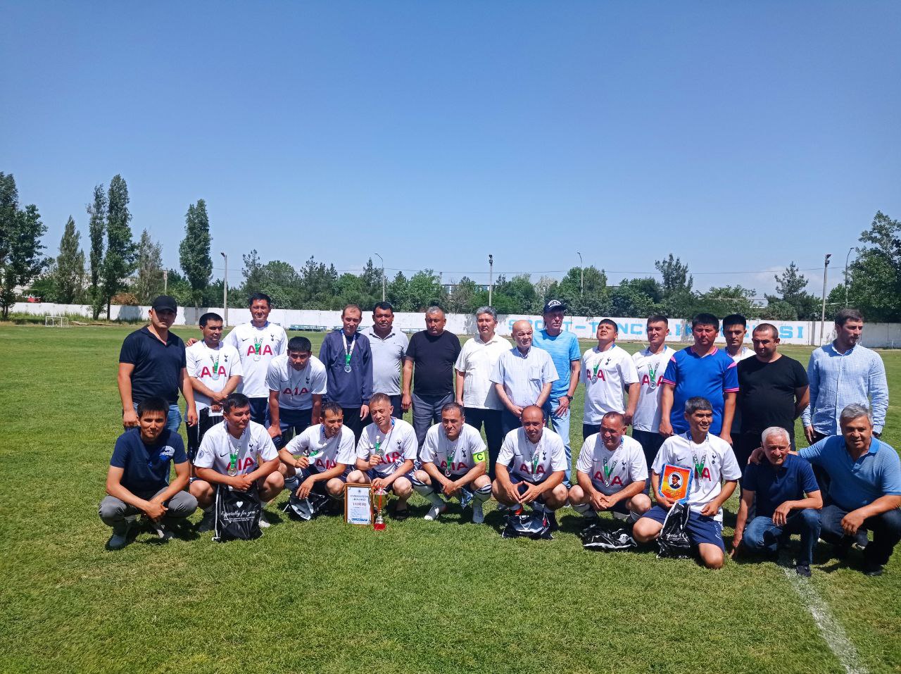 В ГУВД города Ташкента состоялся турнир по футболу