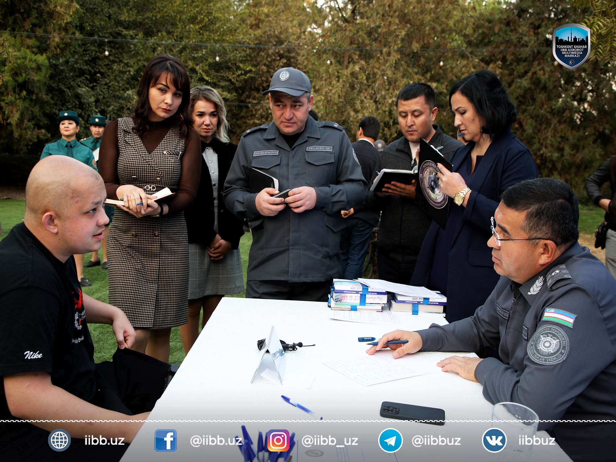 Начальник ГУВД города Ташкента встретился с молодёжью Яккасарайского района