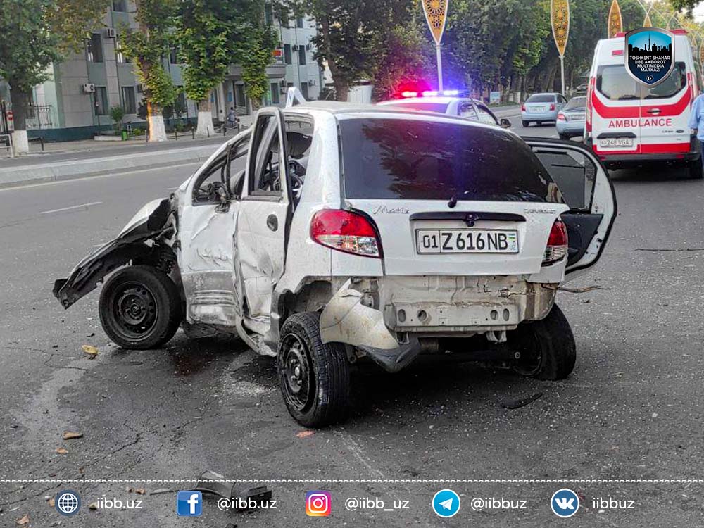 Информационное сообщение о ДТП в Яккасарайском районе