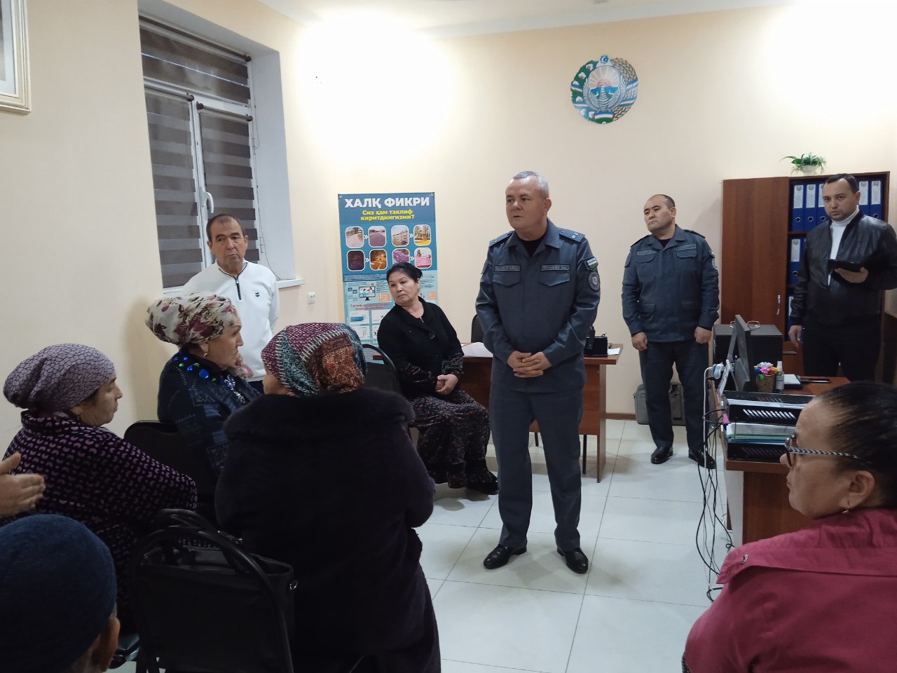 В махаллях Бектемирского района прошёл выездной приём граждан