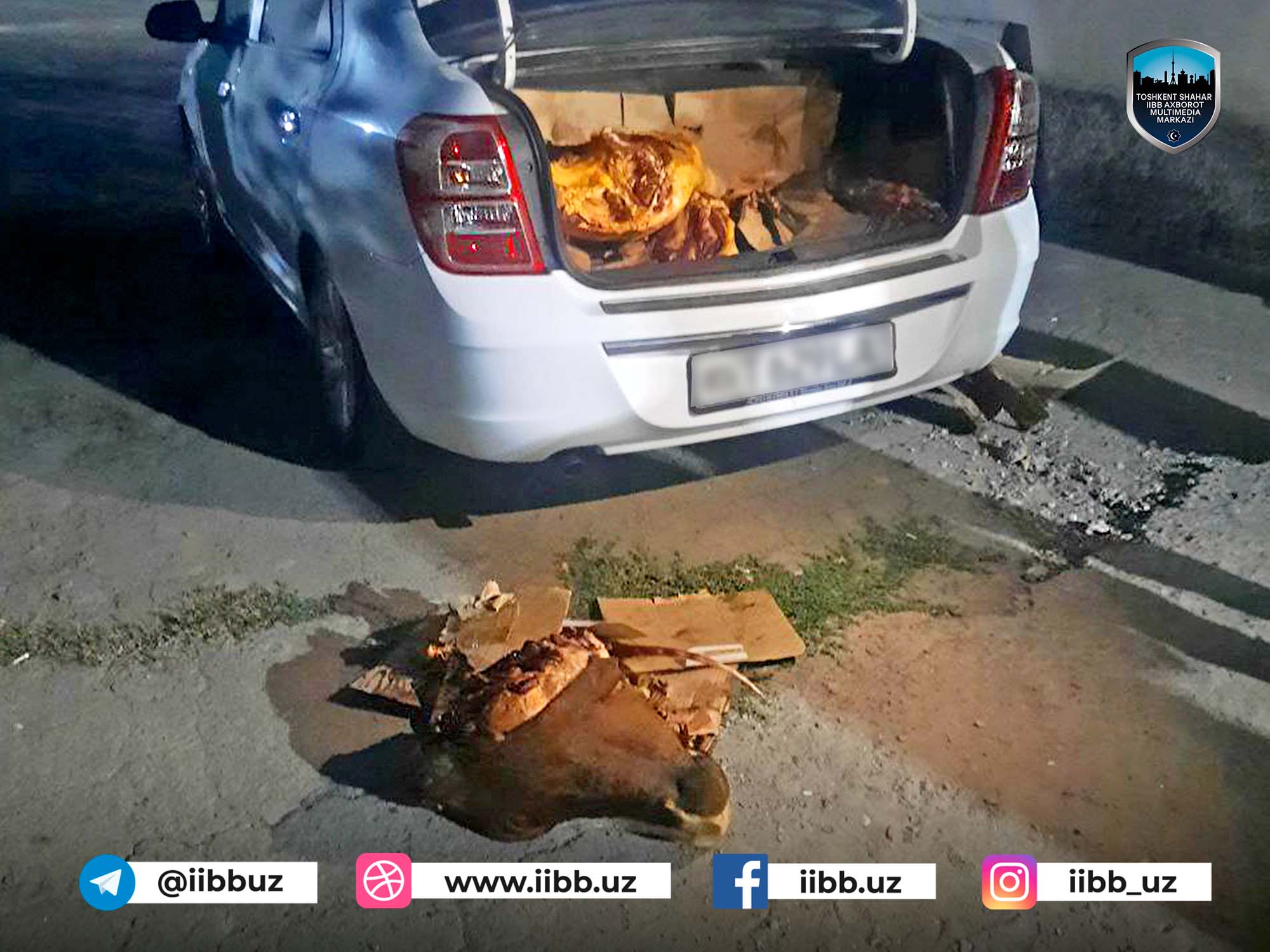 Пресечена попытка ввоза в Ташкент мясной продукции без надлежащих документов