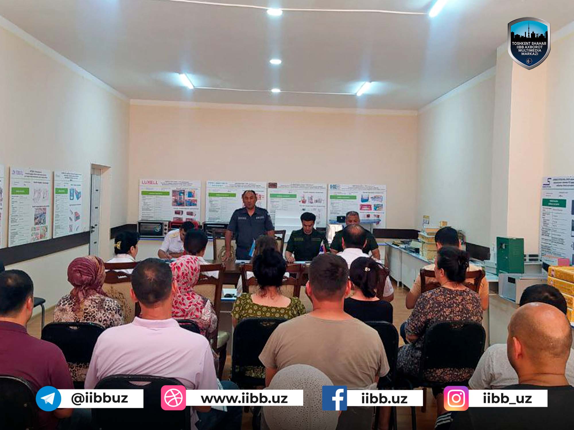 В Бектемирском районе состоялось обсуждение преступлений