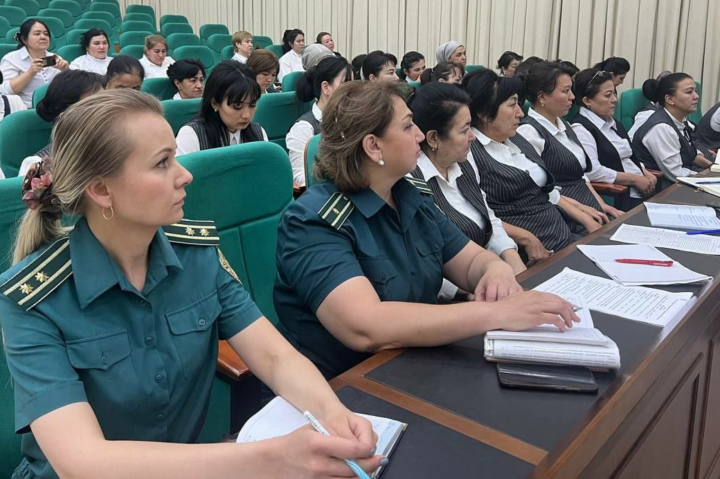 Инспектора по вопросам женщин провели семинар-тренинг