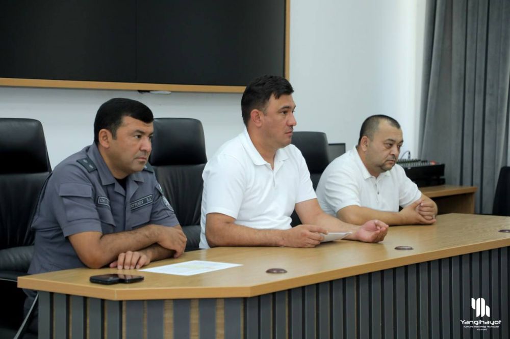 Профилактика инспекторларининг фаолияти сарҳисоб қилинди