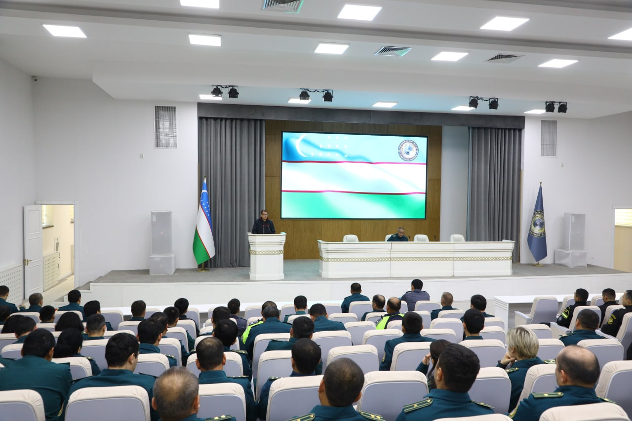 В ГУВД города Ташкента проведено духовно-просветительское мероприятие