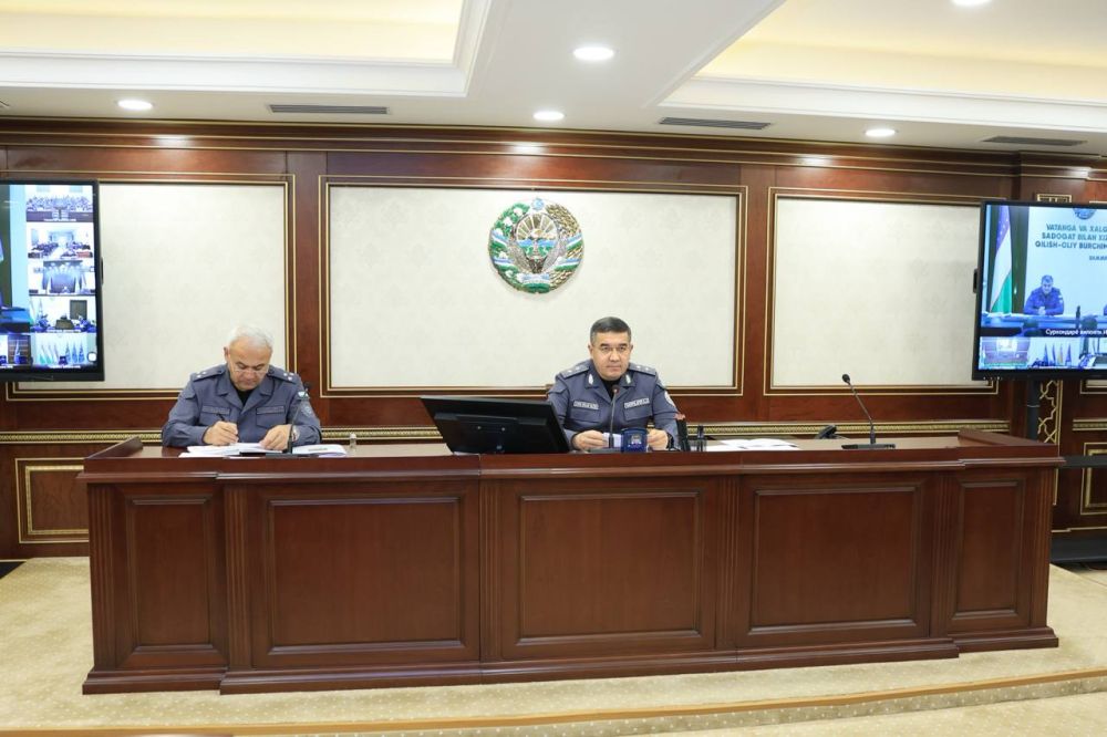 МВД подвело итоги работы по обеспечению безопасности махаллей и определило задачи на 2026 ...