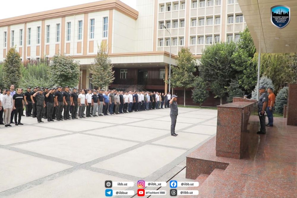 Тошкент шаҳар ИИББ ходимлари умумхалқ ҳашарида иштирок этишди