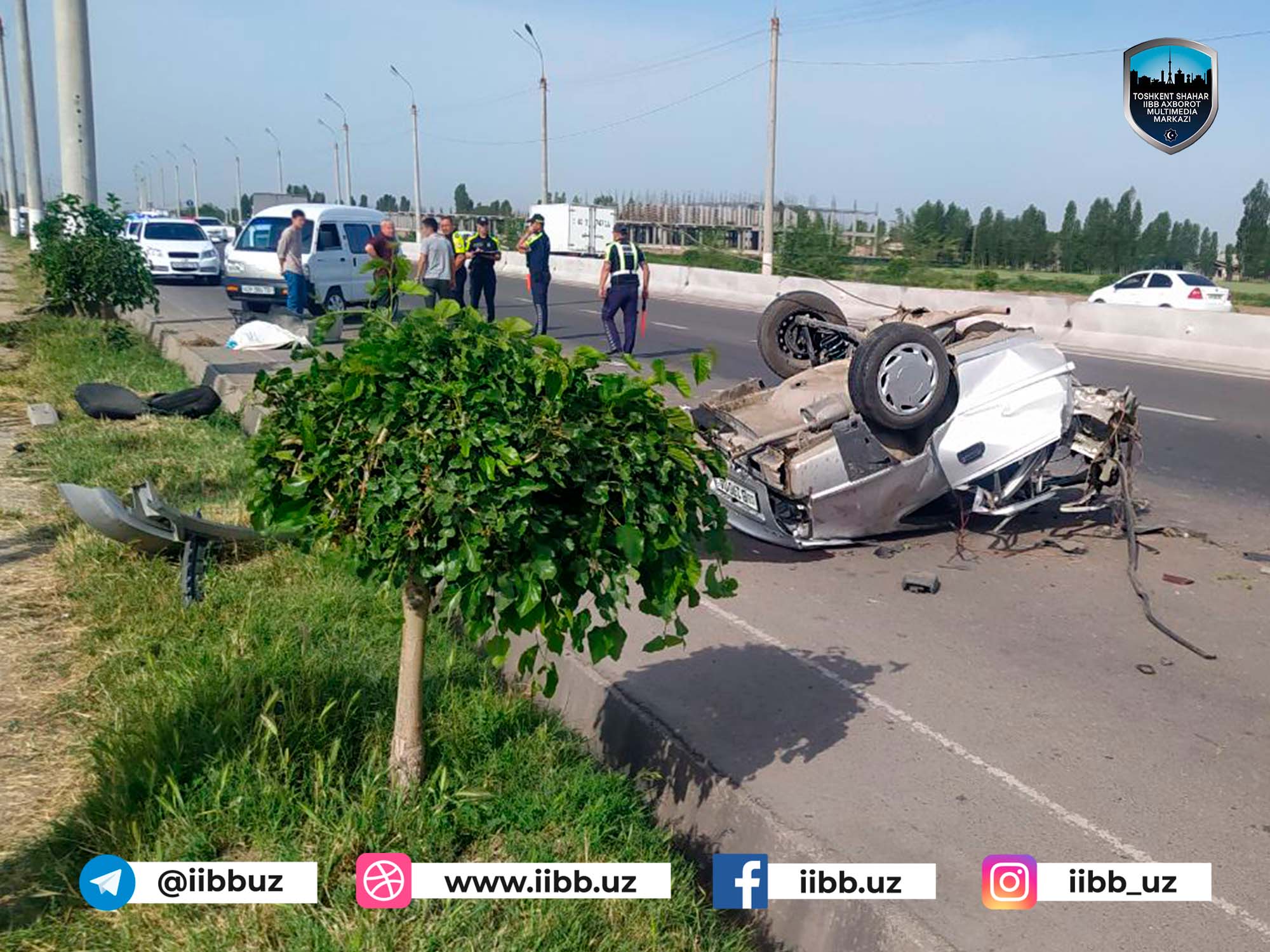 Информационное сообщение о ДТП в Янгихаётском районе