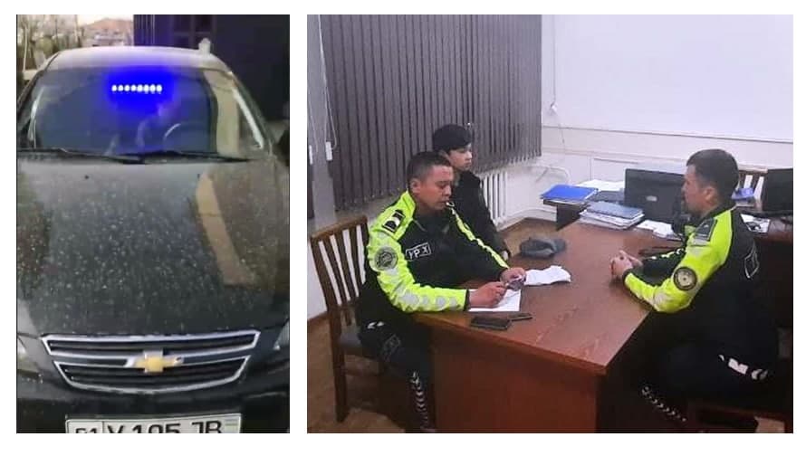 Tegishli ruxsatsiz maxsus yoritish uskunasini o`rnatish fakti aniqlandi