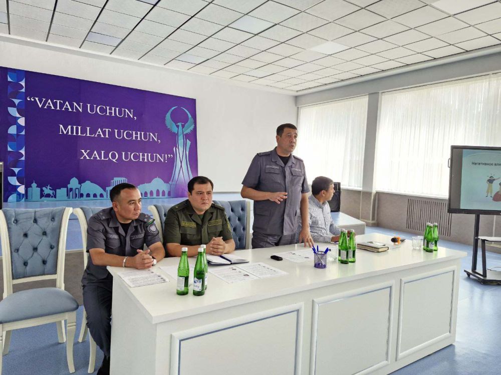 “Хавфсиз ва соғлом таълим даргоҳи” шиори остидаги тадбирлар Юнусобод туманида давом этмоқд...