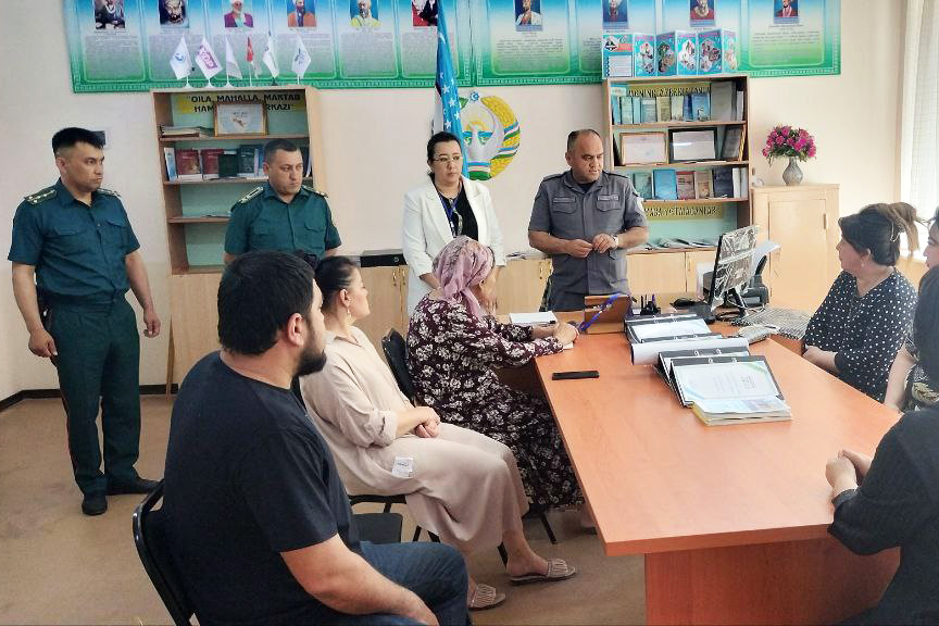 Сотрудники ГУВД Ташкента и его подразделений на местах провели ряд профилактических  мероп...