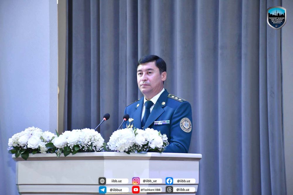 В ГУВД города Ташкента состоялось торжественное мероприятие, посвященное "25 октября - Дню...